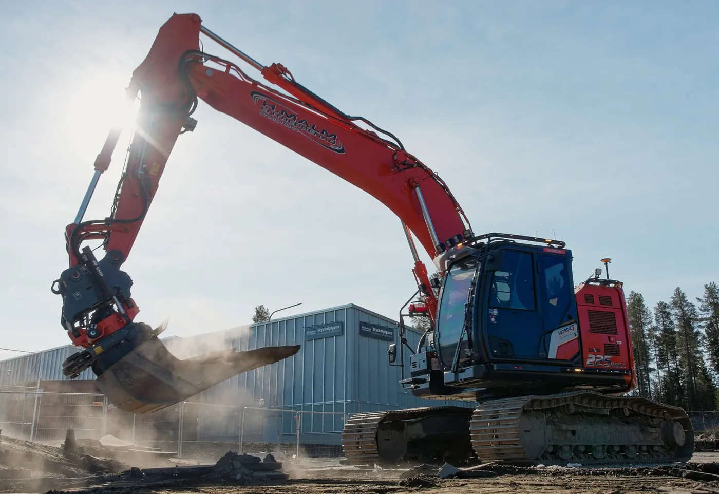 H.Malm Entreprenad – Hitachi 225USLC-7