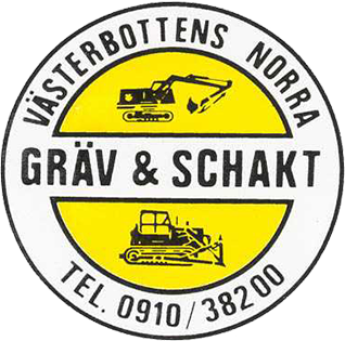 Västerbottens Norra Gräv & Schakt logotyp